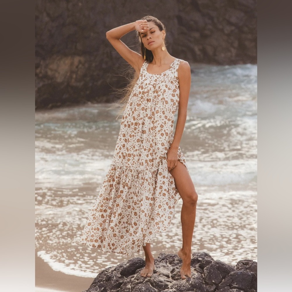 NWOT Daughters of India Lopa Maxi Dress